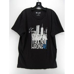 Mustang Shirt XL Ford Sport Car Racing True Not Wrong Graphic Pullover